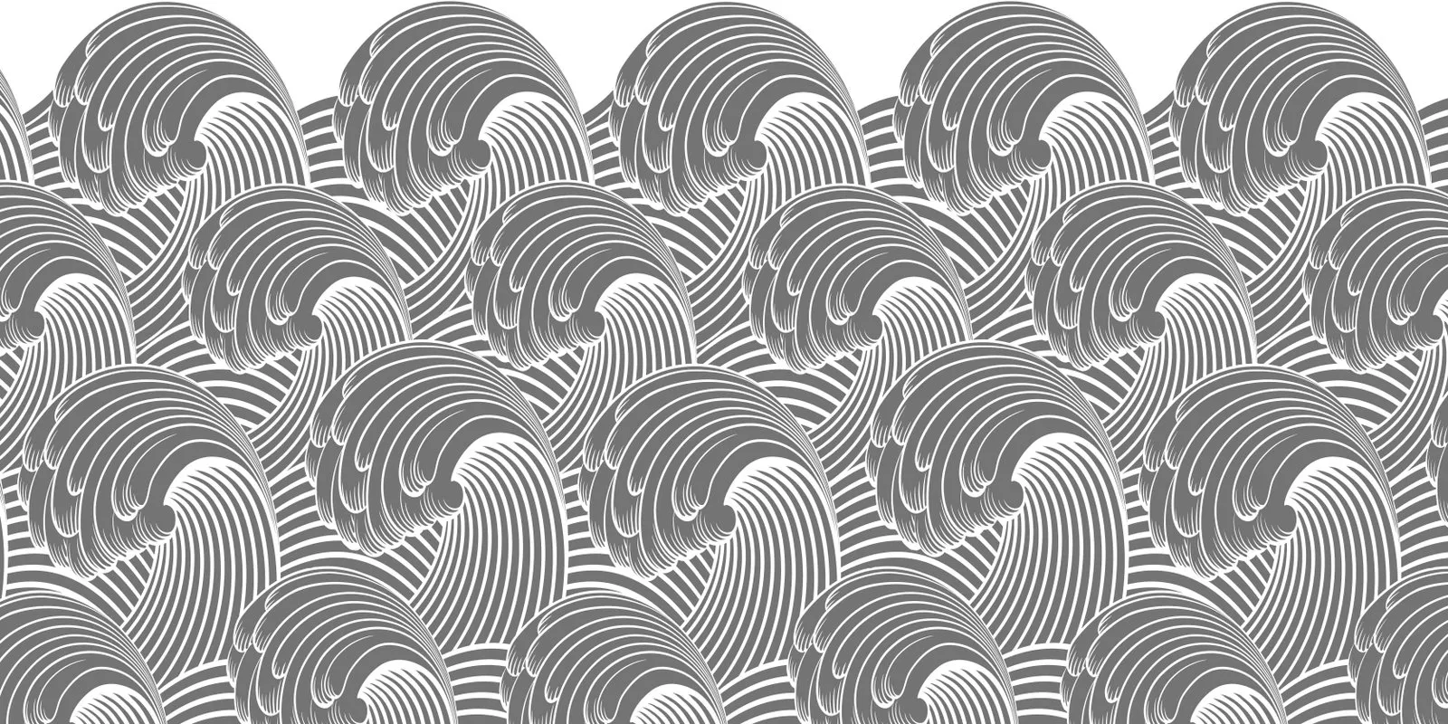 Vitrophanie Vagues, vue 5 (simulation)